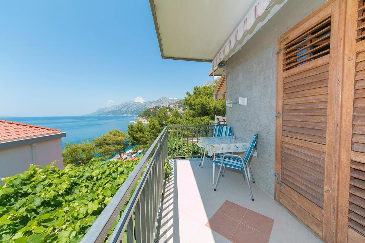 Apartments By The Sea Brela, Makarska - 20778 Exteriör bild