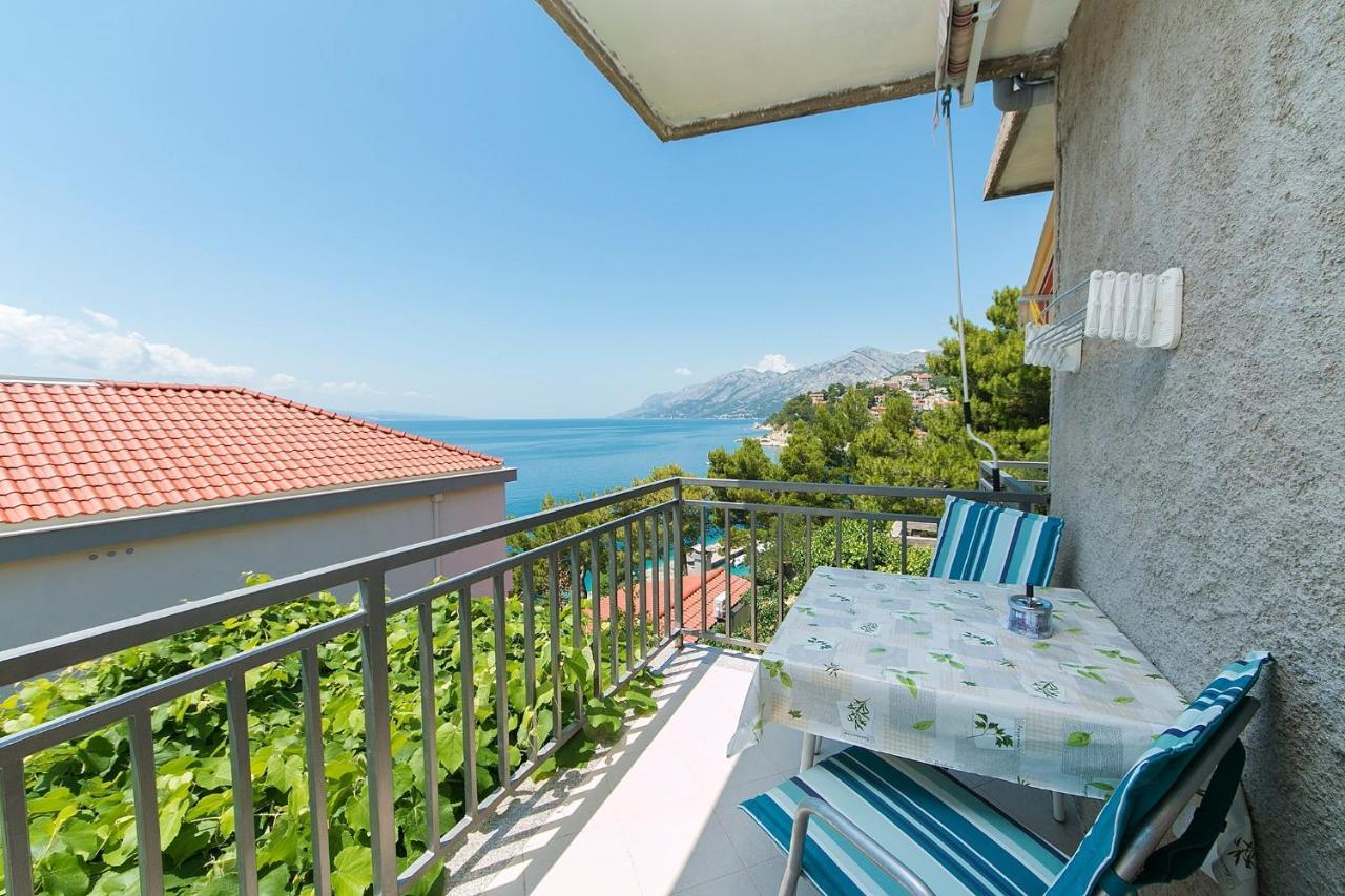 Apartments By The Sea Brela, Makarska - 20778 Exteriör bild
